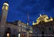 Dubrovnik: Luza Square with the clock tower and St. Blaise's Church