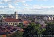 Lithuania: View of the capital Vilnius from Gediminas Hill