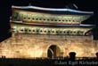 South Korea: Namdaemun in Seoul by night