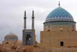 Iran: Mosques dotting the landscape in Yazd